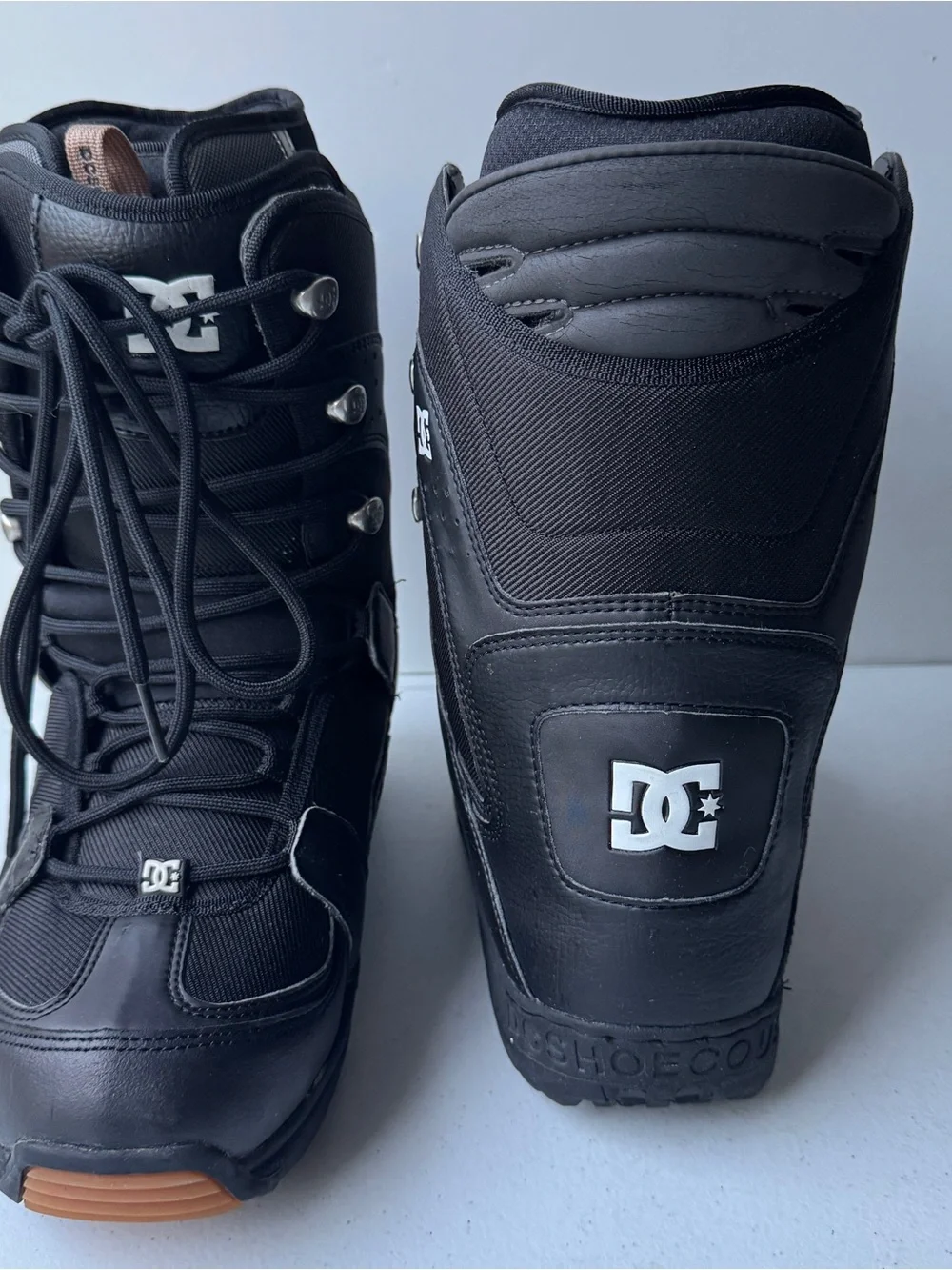 DC SHOECOUSA Men's PHASE Snow Boots Black 2005 Model 300409 US Size 10 Vintage